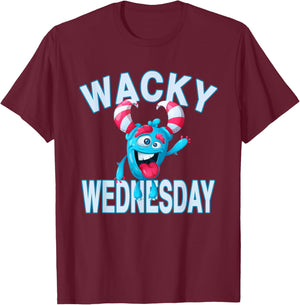 Wacky Wednesday Kids and Teachers | Mismatch Day Spirit Week T-Shirt - T-Shirt | Maroon