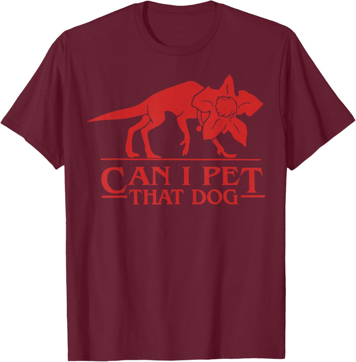 Stranger T-Shirt - T-Shirt | Maroon