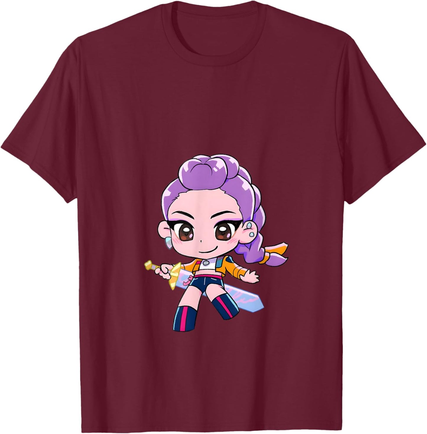 Cute Rumi T-Shirt - T-Shirt | Maroon