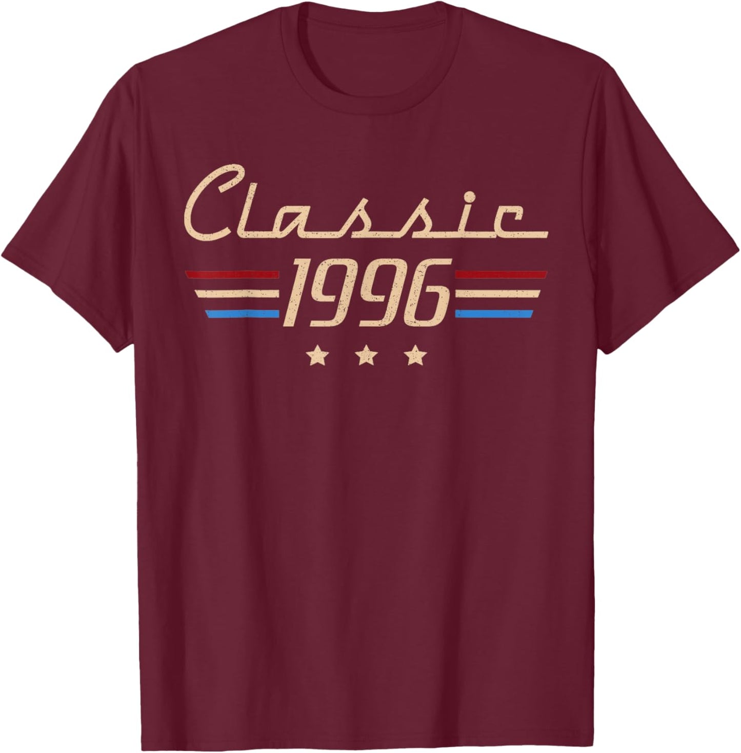 Vintage 1996 Classic Legend 30th Birthday 30 Year Old Men T-Shirt - T-Shirt | Maroon
