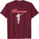 Alex Bregman - Slugger Swing - Chicago Baseball T-Shirt - T-Shirt | Maroon