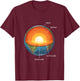 Earth Layers Structure Planet Science Geology T-Shirt - T-Shirt | Maroon