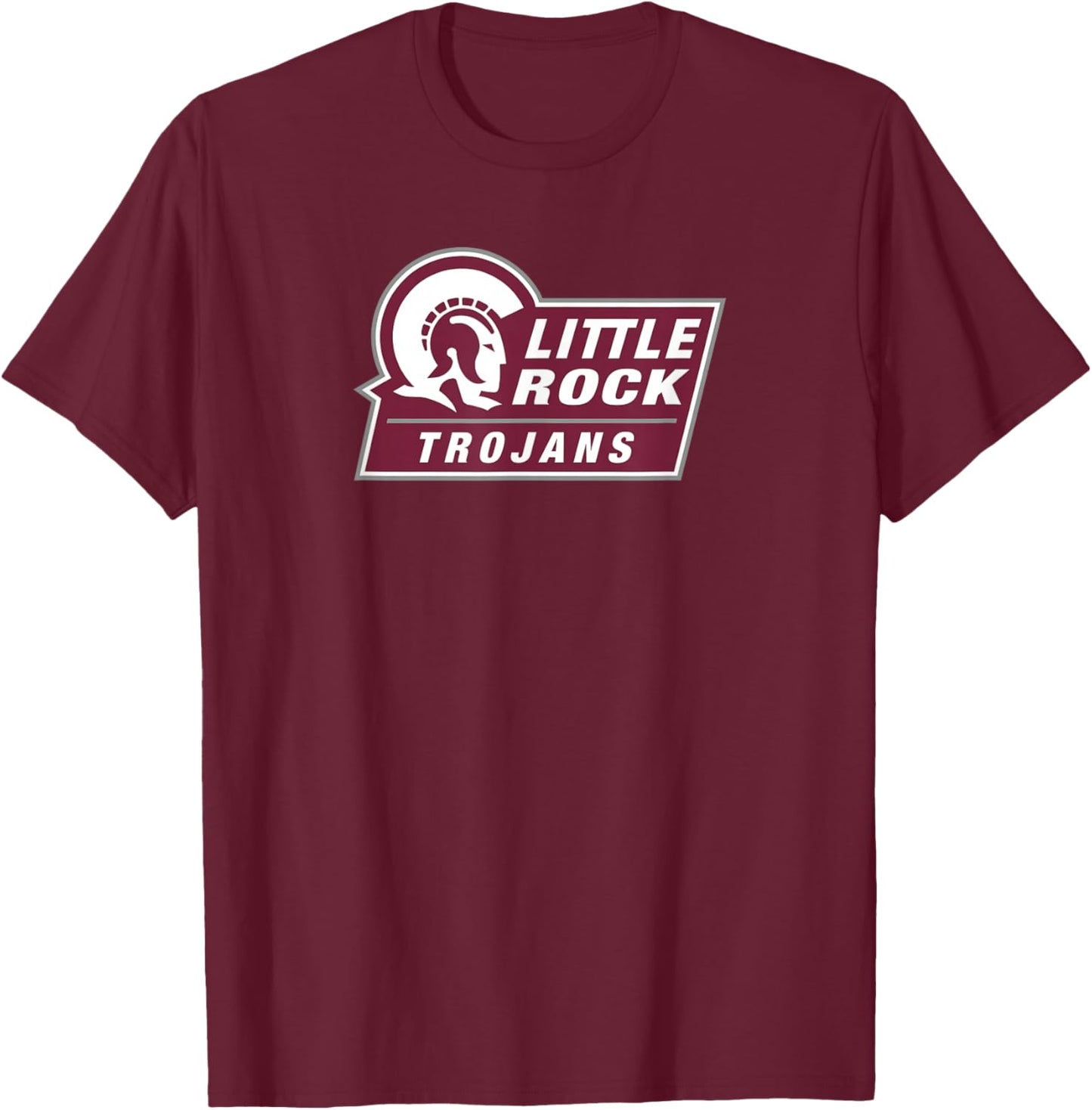 University of Arkansas at Little Rock Trojans Primary Logo T-Shirt - T-Shirt | Maroon