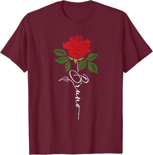 Vintage Bruno Retro Classic Gifts Women Kids T-Shirt - T-Shirt | Maroon