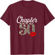 Chapter 50 Years Old Leopard 50th Birthday Gifts Women T-Shirt - T-Shirt | Maroon