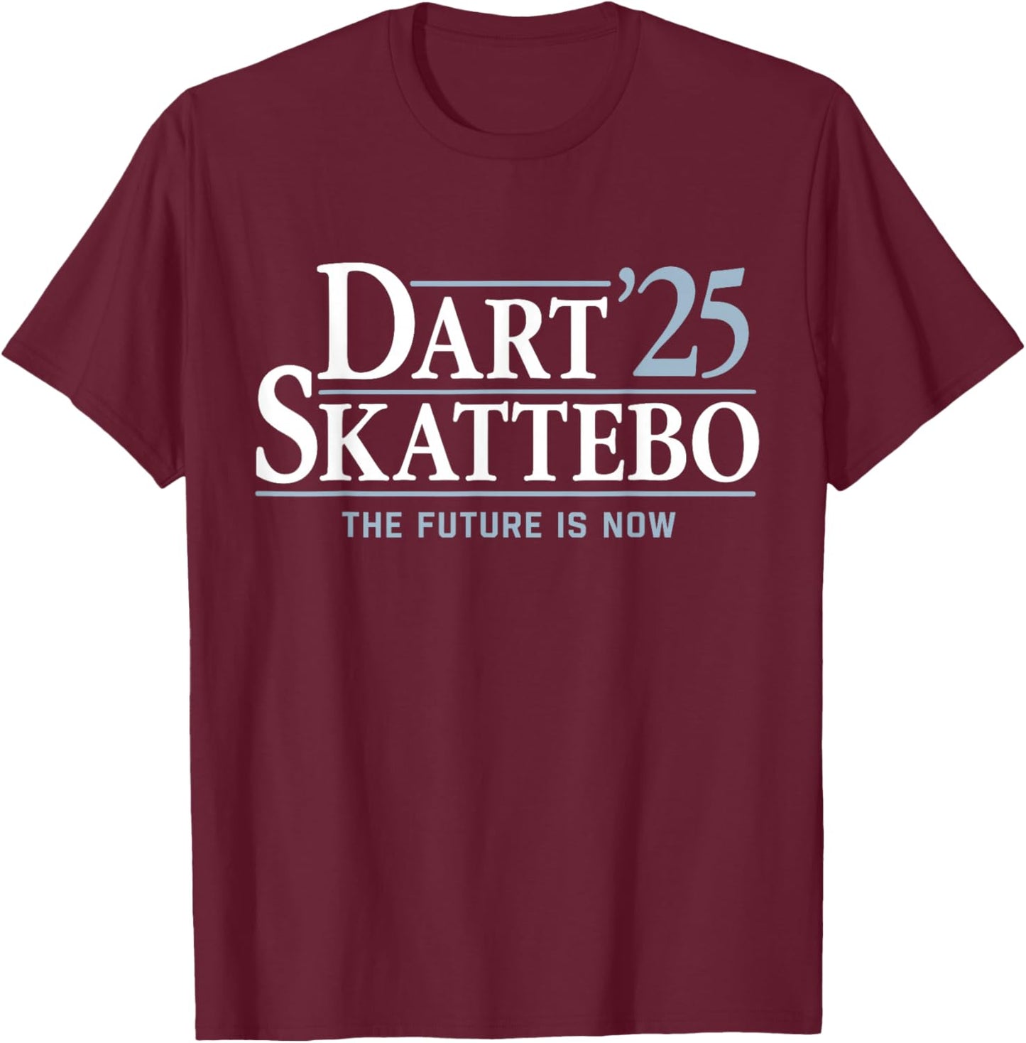 Dart Skattebo '25 The Future is Now T-Shirt - T-Shirt | Maroon