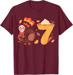 67 Meme Thanksgiving Turkey Day Six Seven T-Shirt - T-Shirt | Maroon