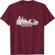 New Bern Skyline T-Shirt - T-Shirt | Maroon