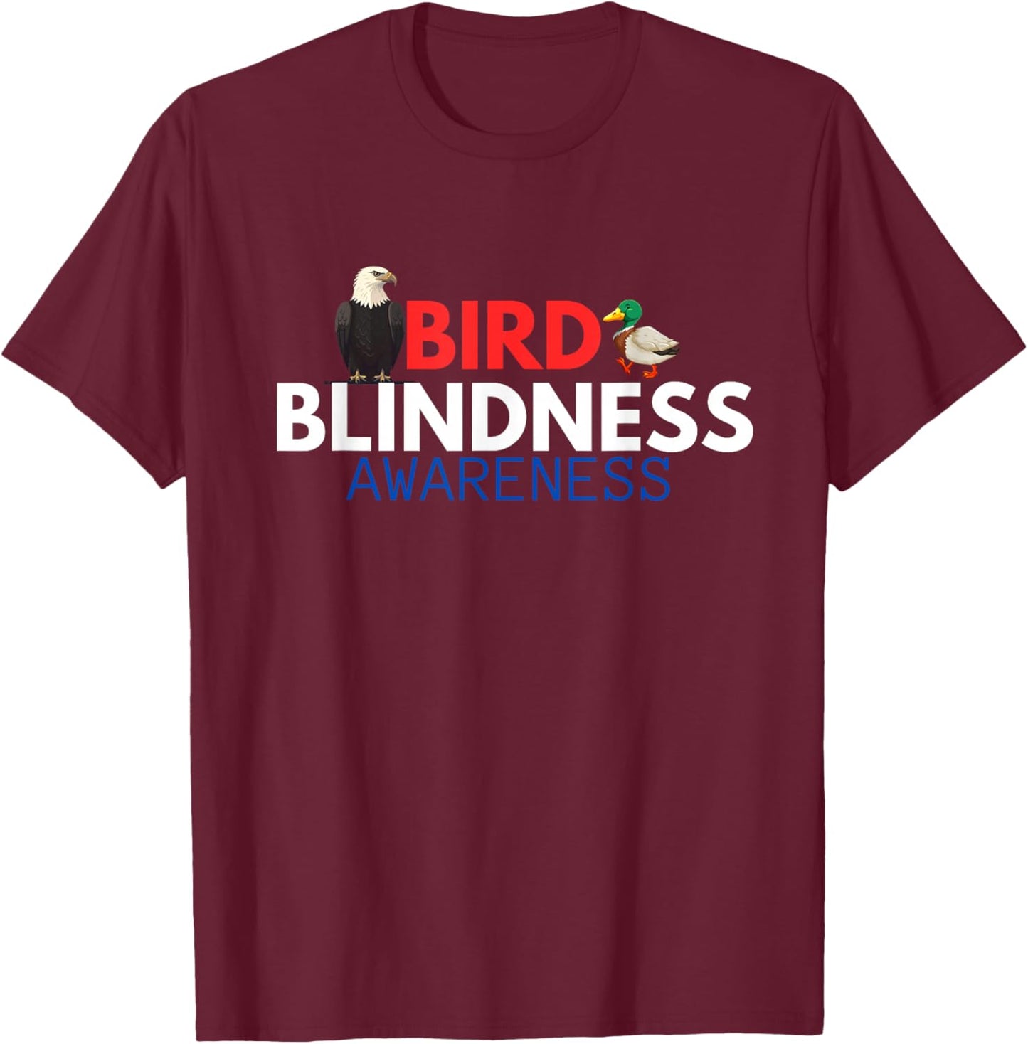 Awareness Funny T-Shirt - T-Shirt | Maroon