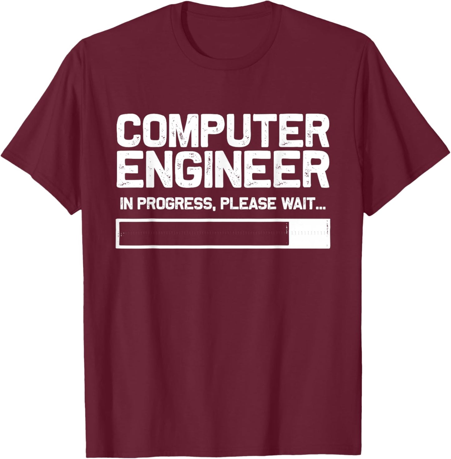 Computer Engineer Art Men Women Future Computer Engineering T-Shirt - T-Shirt | Maroon