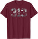 Detroit Michigan Area Code 313 Detroit T-Shirt - T-Shirt | Maroon