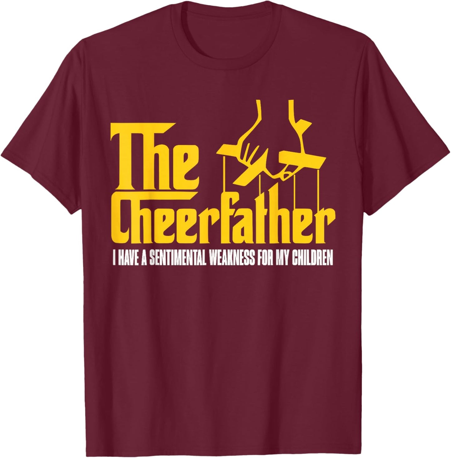 The CheerFather T-Shirt - T-Shirt | Maroon