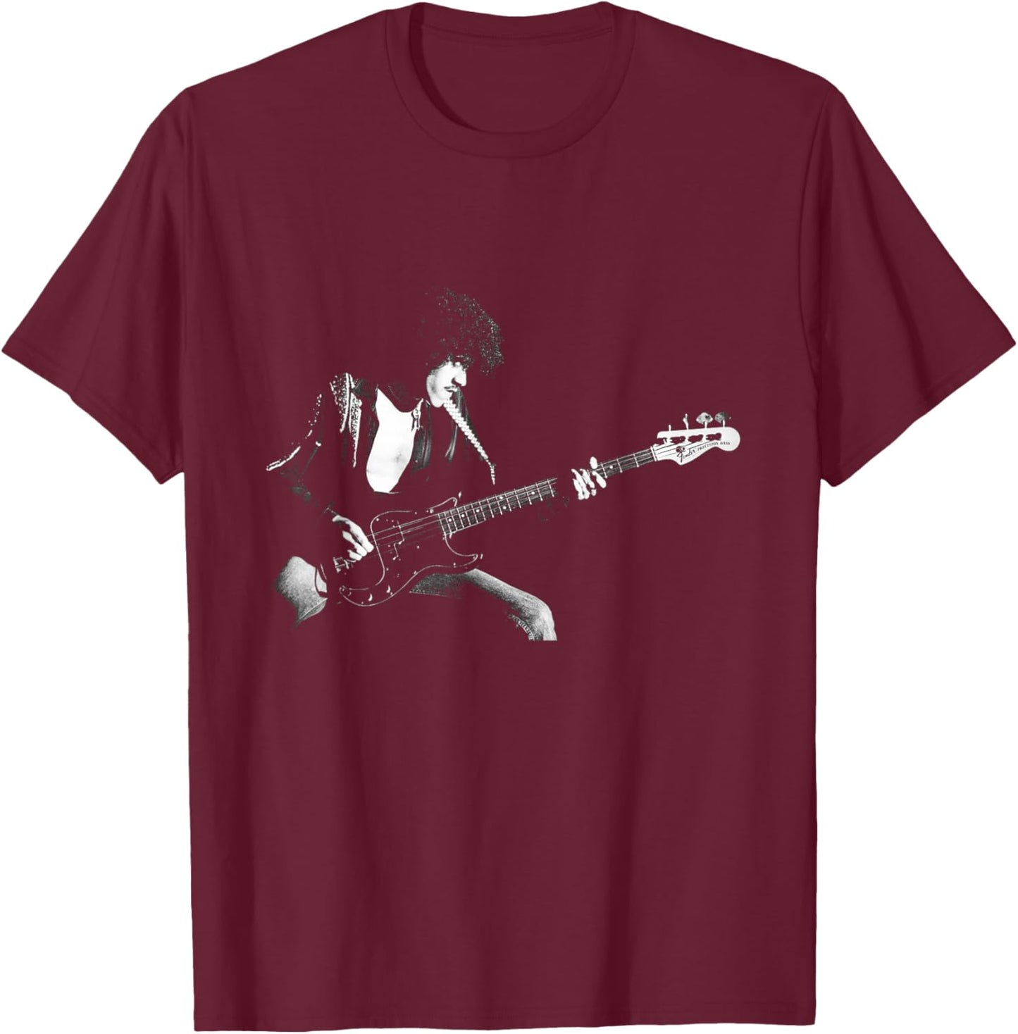 Phil Lynott of Thin Lizzy Dancing in The Moonlight Reading T-Shirt - T-Shirt | Maroon