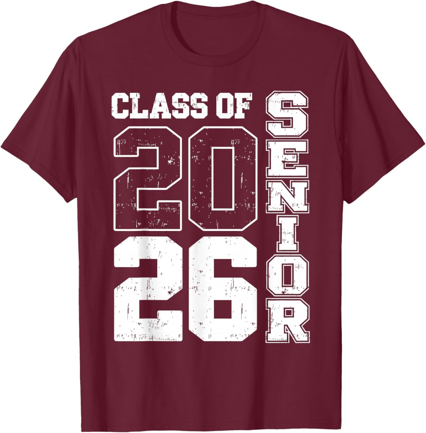Class of 2026 Senior 2026 Graduation Last Day of School 2026 T-Shirt - T-Shirt | Maroon