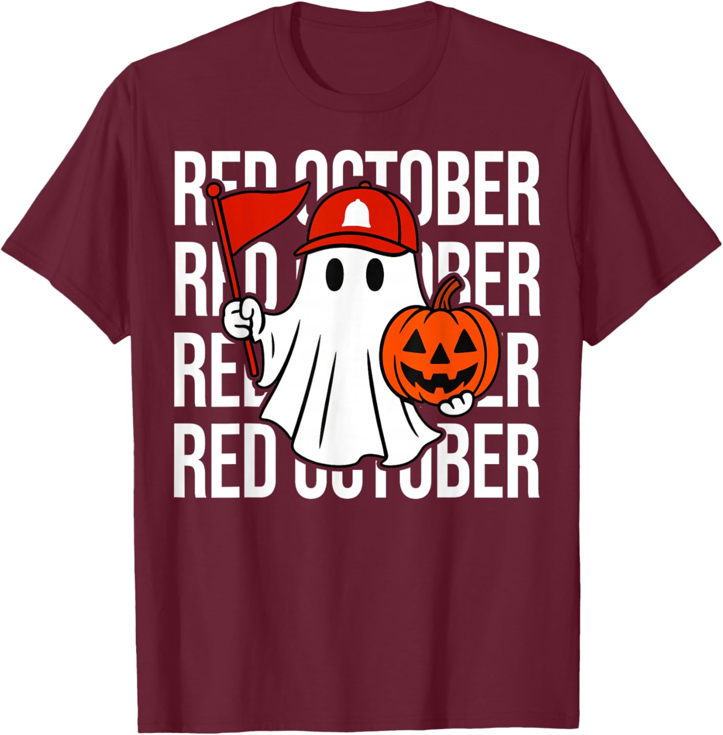 Retro Red October Name Personalized Gift Women Kid T-Shirt - T-Shirt | Maroon