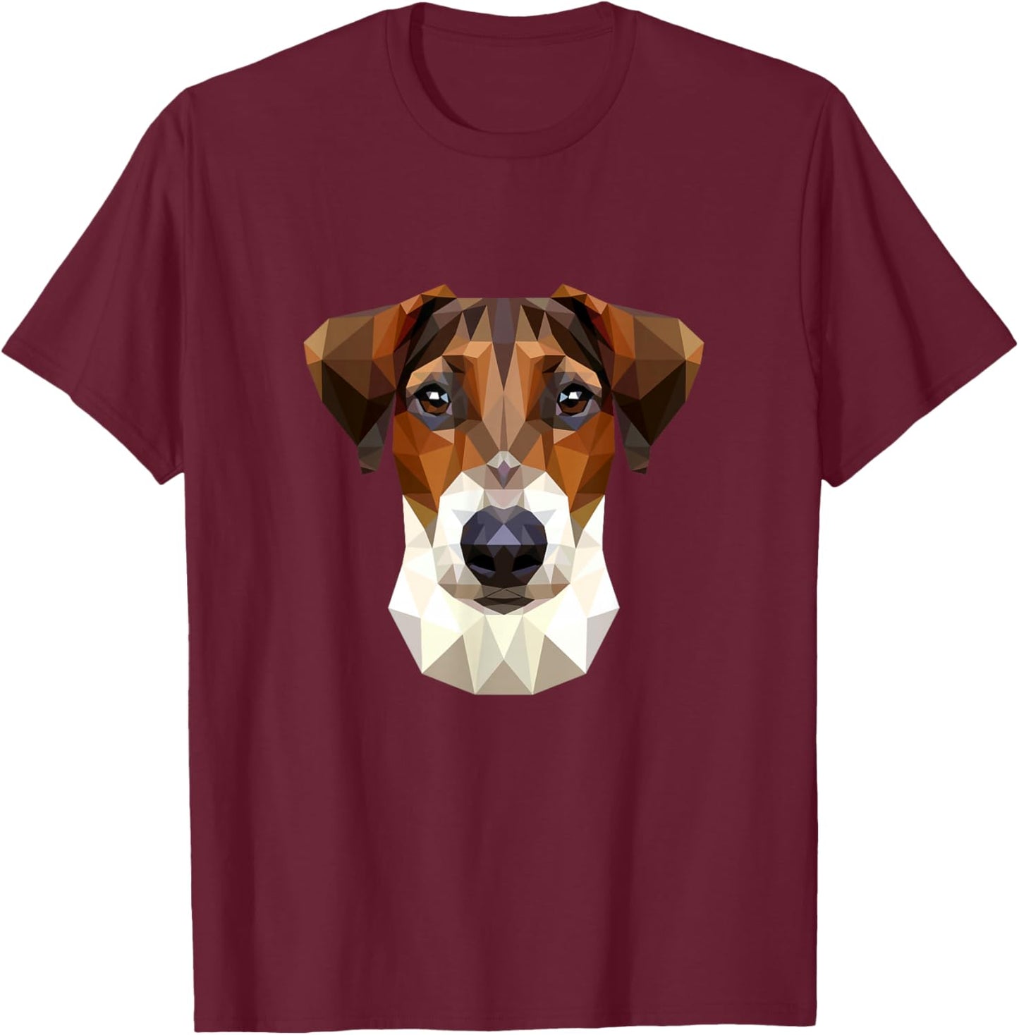 Jack Russell Terrier Dog Lover Young Cute Jack Russells T-Shirt - T-Shirt | Maroon