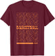 Class of 2026 Basketball Senior Night T-Shirt - T-Shirt | Maroon