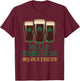 Hello Darkness My Old Friend St Patricks Day Dark Beer Lover T-Shirt - T-Shirt | Maroon