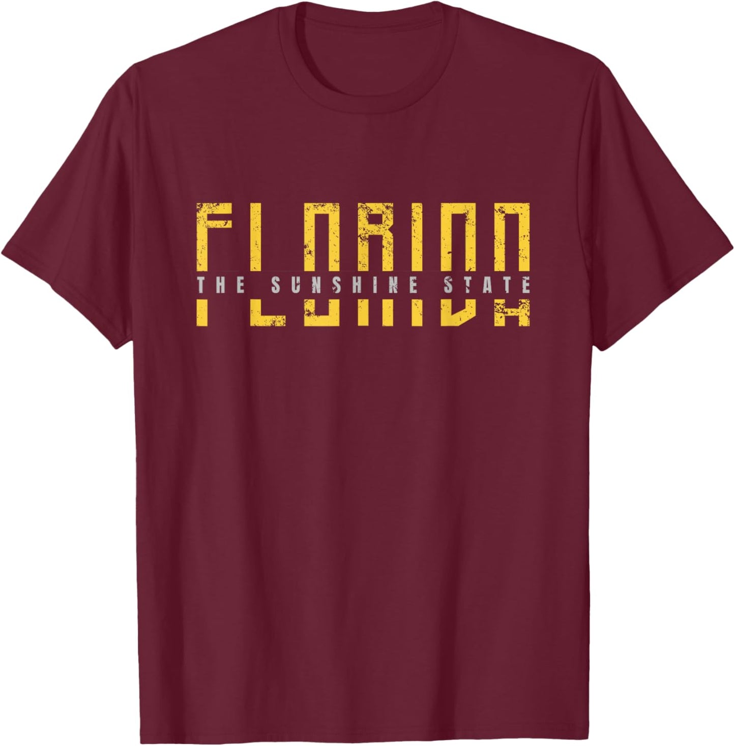 Florida Vintage T-Shirt - T-Shirt | Maroon