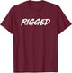 Vintage Retro Grunge Style Minimalist Versatile Design T-Shirt - T-Shirt | Maroon