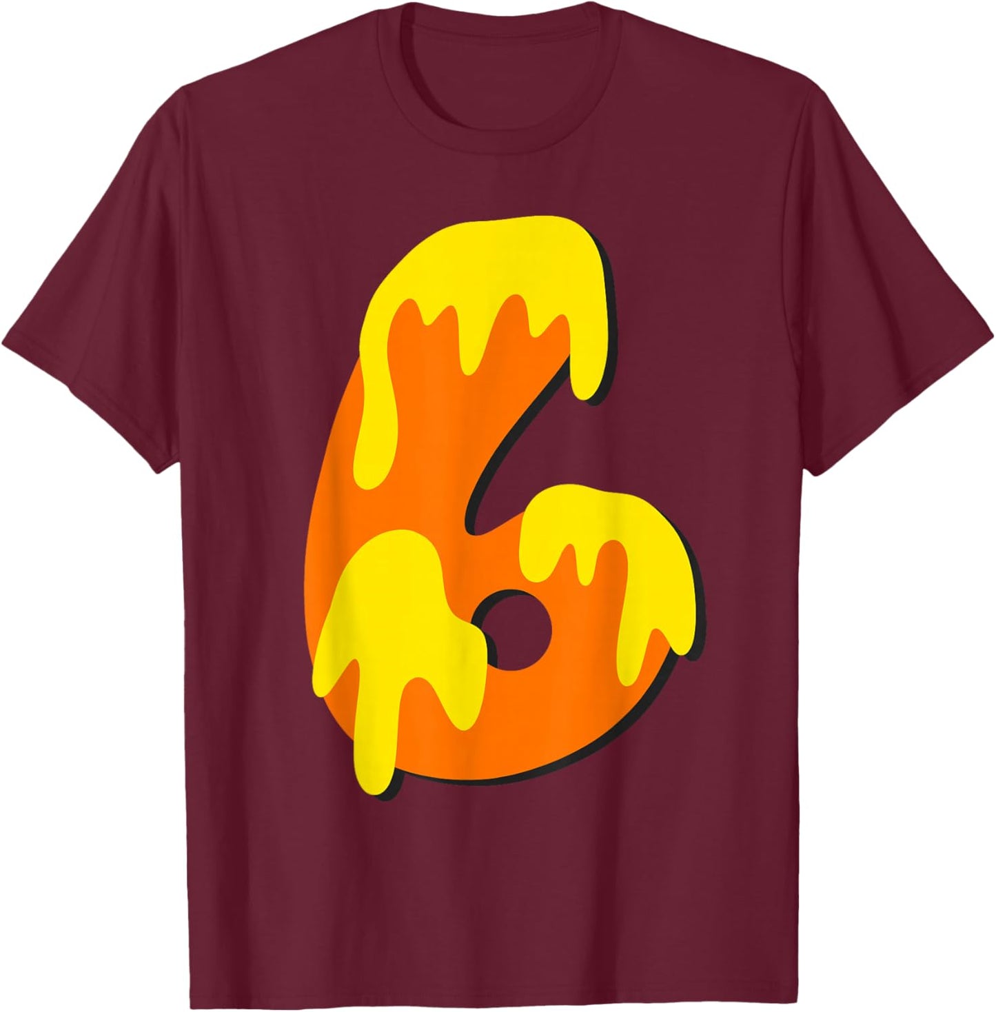 Funny 67 Six Seven Meme Couple Matching Halloween Costume T-Shirt - T-Shirt | Maroon