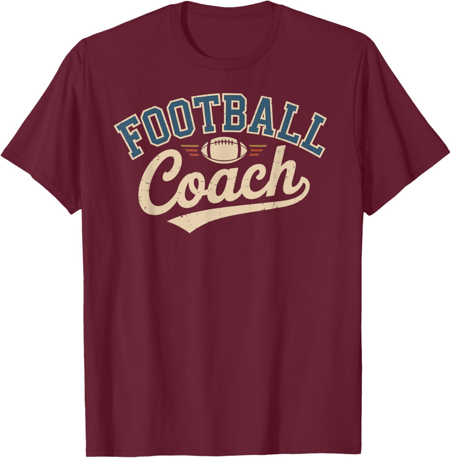 Football Coach T-Shirt - T-Shirt | Maroon