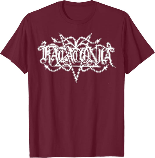 Katatonia - 'Logo' T-Shirt - T-Shirt | Maroon