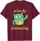 Wacky Wednesday Kids and Teachers | Mismatch Day Spirit Week T-Shirt - T-Shirt | Maroon