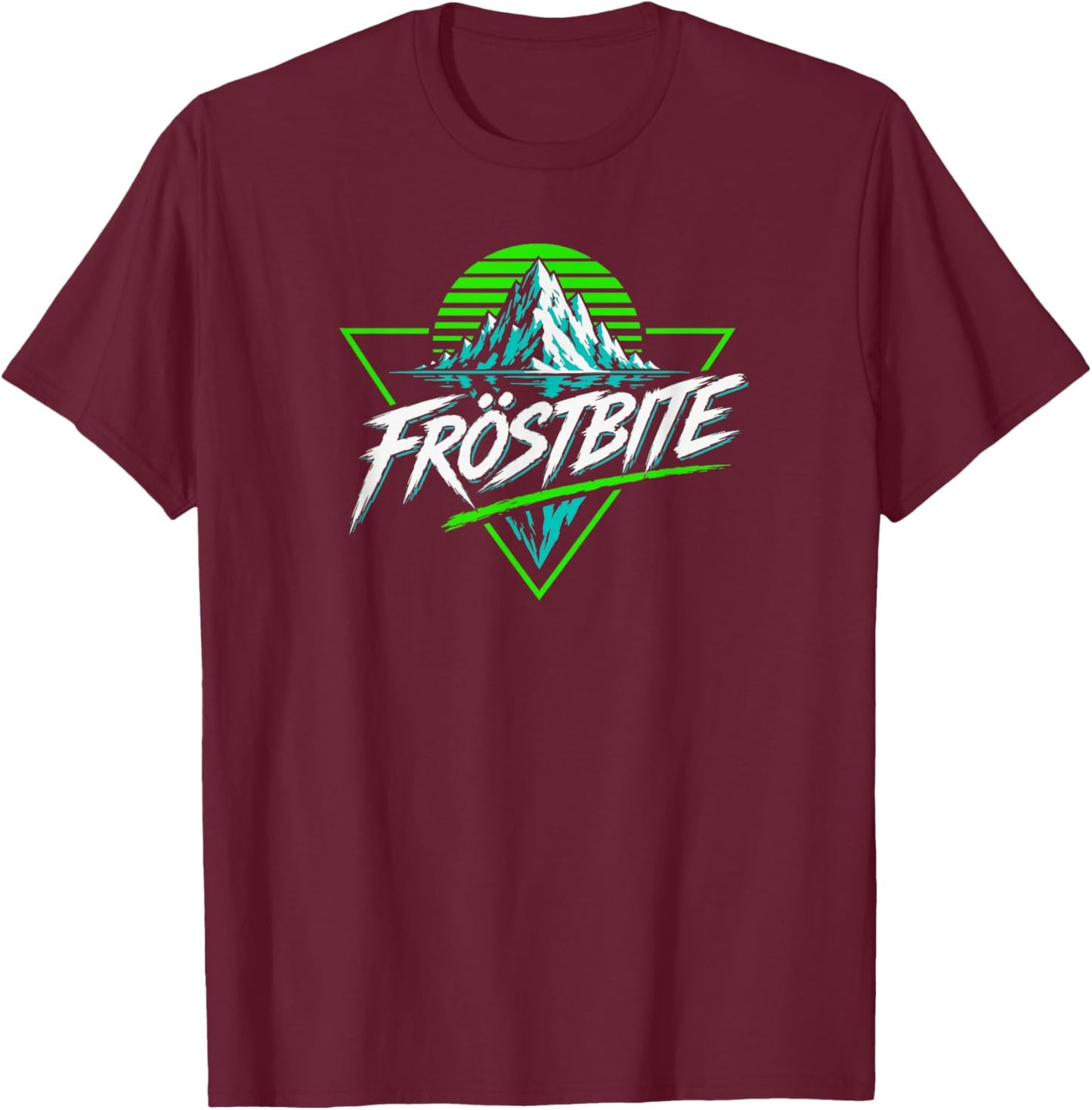 Frostbite Logo 2 T-Shirt - T-Shirt | Maroon