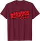 Star Wars Day Revenge of the Sixth May 6th 2026 Angled Logo T-Shirt - T-Shirt | Maroon