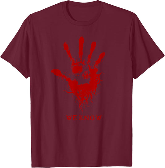 Dark Brotherhood Red T-Shirt - T-Shirt | Maroon