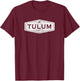 Tulum Mexico Vintage Throwback Sun Retro Boys Souvenir T-Shirt - T-Shirt | Maroon