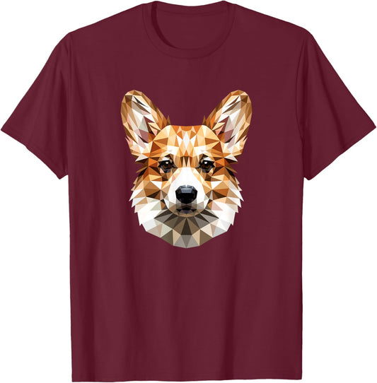 Corgi Welsh Corgi Cardigan Dogs Cute Welsh Corgis T-Shirt - T-Shirt | Maroon