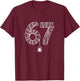 Halloween 67 Costume Shirt Halloween 6 7 Spider Web T-Shirt - T-Shirt | Maroon