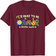 Down Syndrome Awareness It's Okay to Be a Little Extra T-Shirt - T-Shirt | Maroon