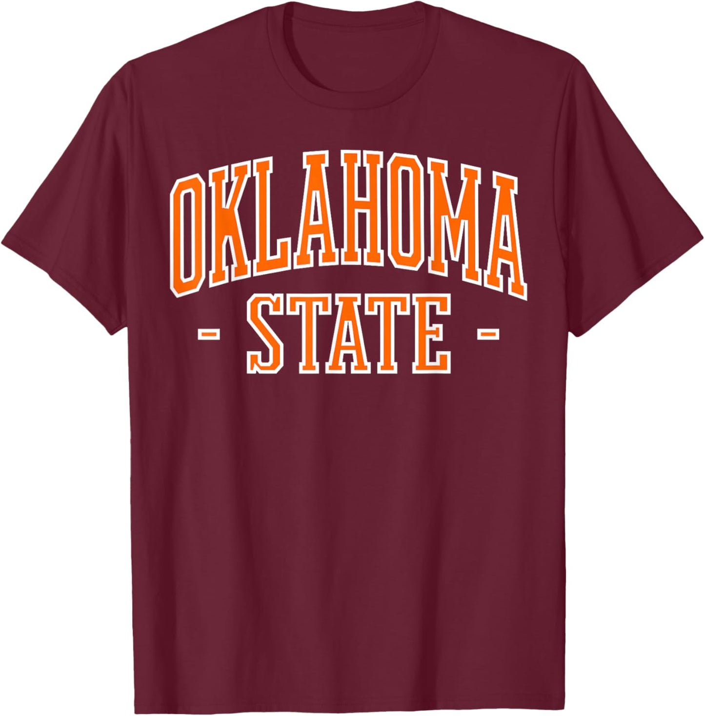 Oklahoma State Pride Classic Oklahoma Vintage T-Shirt - T-Shirt | Maroon