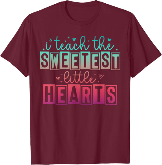 Teaching School Best Teacher Appreciation Inspirational T-Shirt - T-Shirt | Maroon