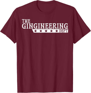 Black and White T-Shirt - T-Shirt | Maroon
