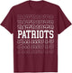 Retro Patriot Vintage Design Men Women Kids Boy Girl T-Shirt - T-Shirt | Maroon