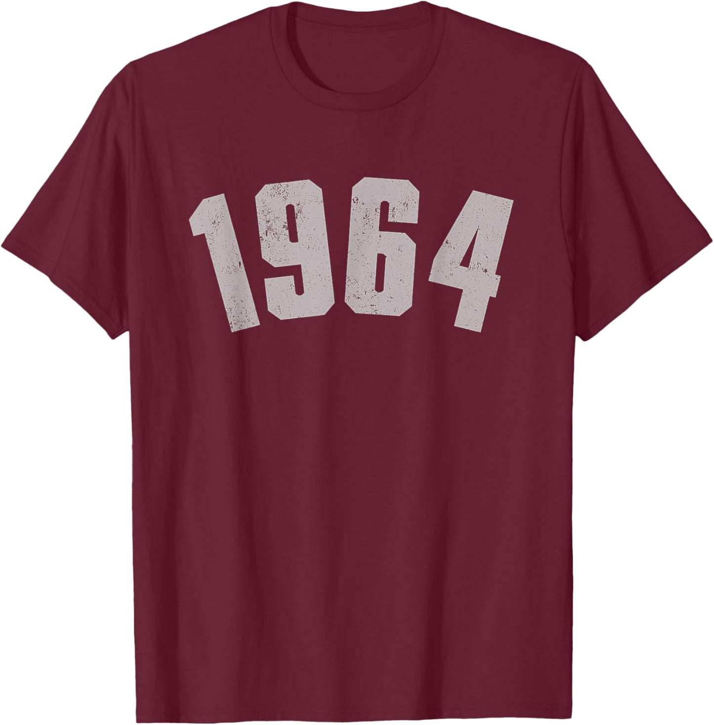 Vintage 1964 Retro 62nd Birthday Gifts T-Shirt - T-Shirt | Maroon