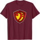 Bass Clef Hero for Bassist T-Shirt - T-Shirt | Maroon
