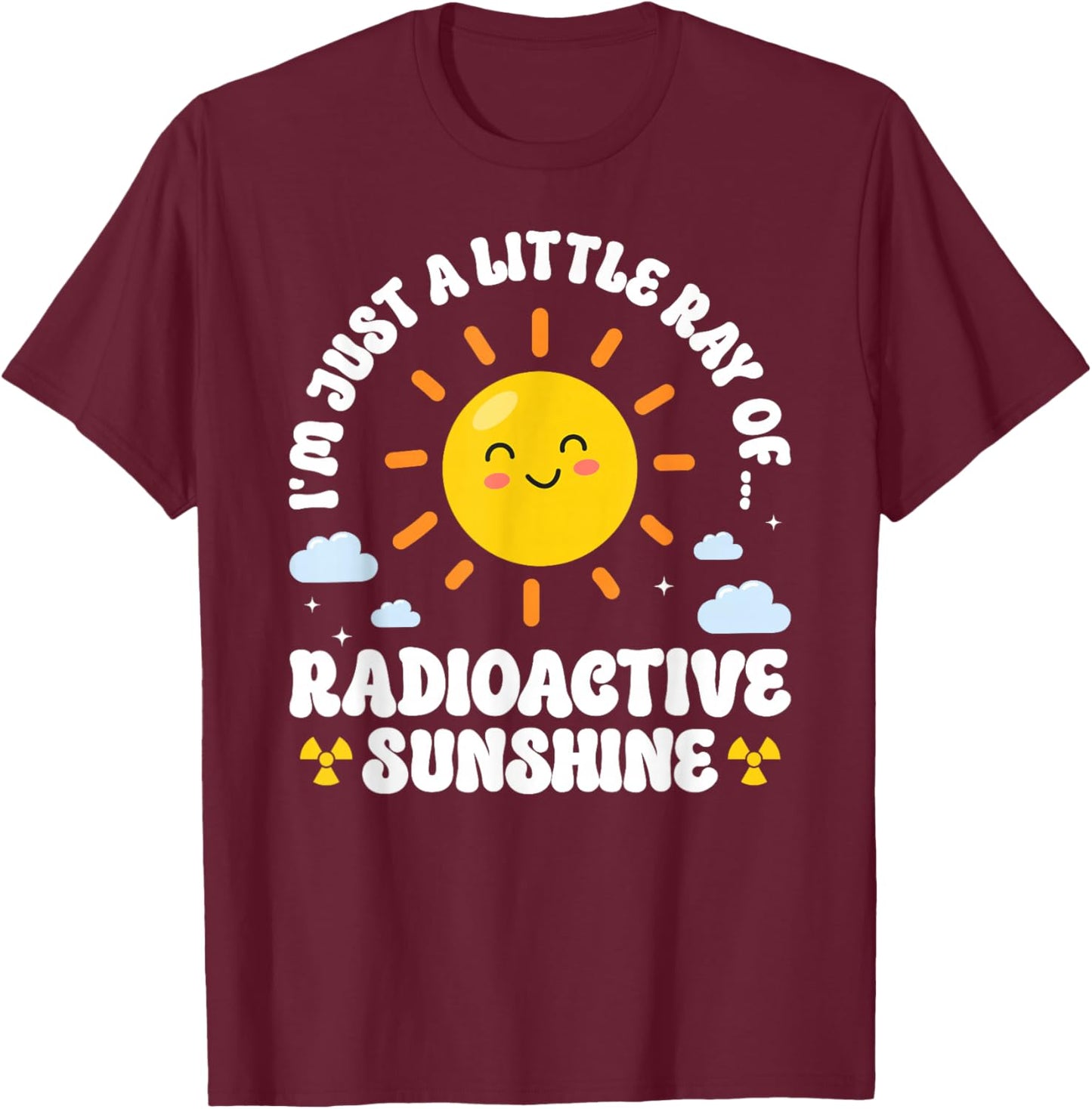 Radiation Therapist Funny Rad Therapist Radiation Therapy T-Shirt - T-Shirt | Maroon