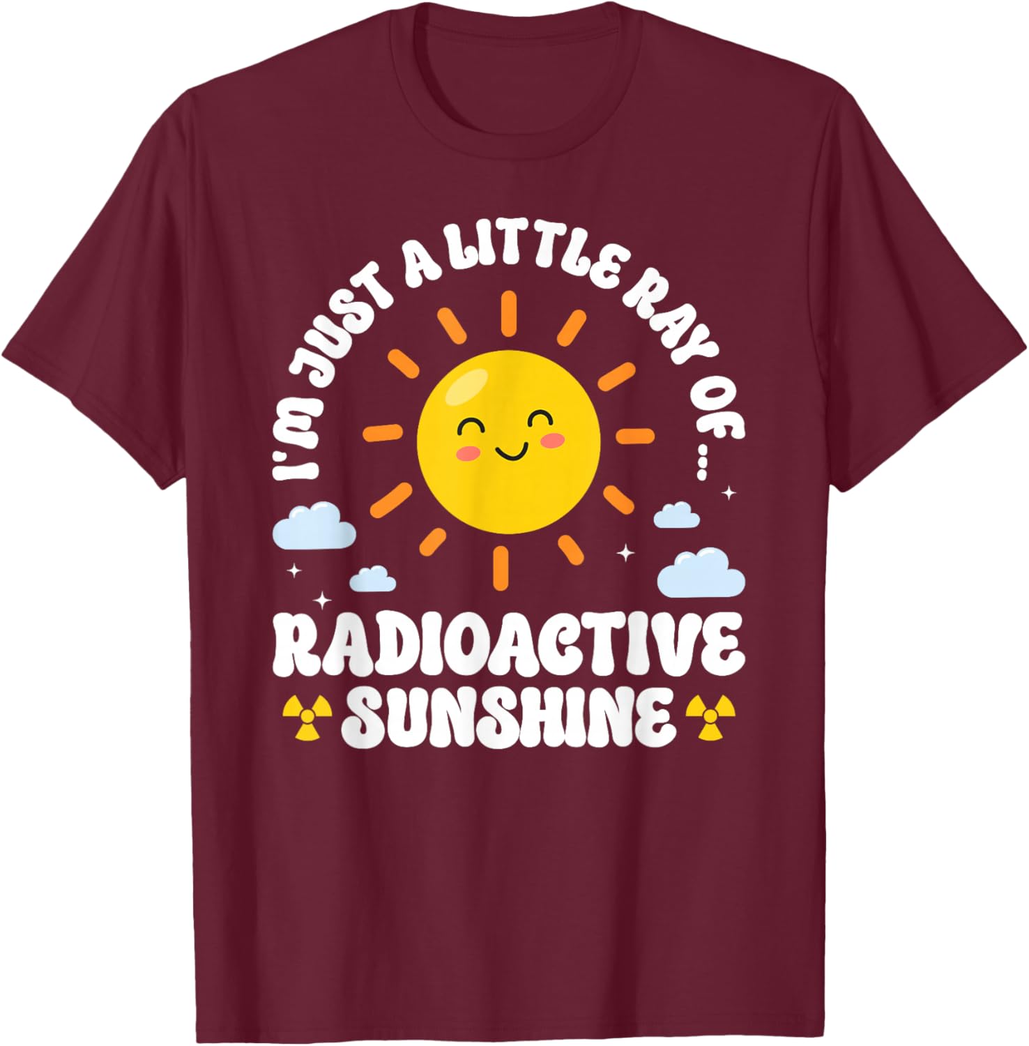 Radiation Therapist Funny Rad Therapist Radiation Therapy T-Shirt - T-Shirt | Maroon