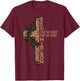 God Gave His Son Christian Religious Jesus Men Women Kids T-Shirt - T-Shirt | Maroon