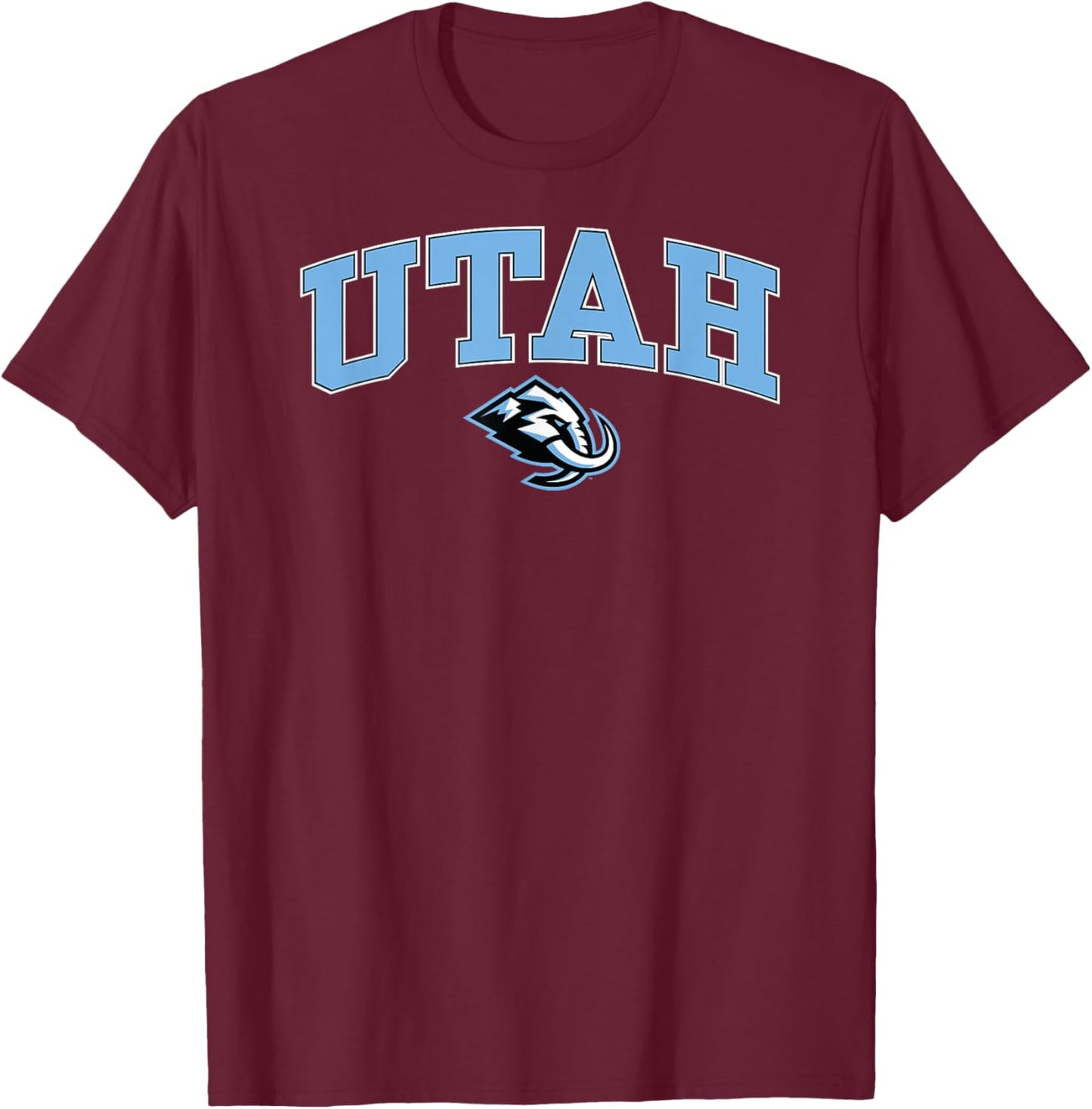 Arch Over Dark Heather NHL Officially Licensed T-Shirt - T-Shirt | Maroon