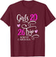 Girls Trip 2026 North Carolina Vacation Group Matching T-Shirt - T-Shirt | Maroon
