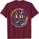 Down Syndrome Awareness Day Chromosome 21 Trisomy Awareness T-Shirt - T-Shirt | Maroon