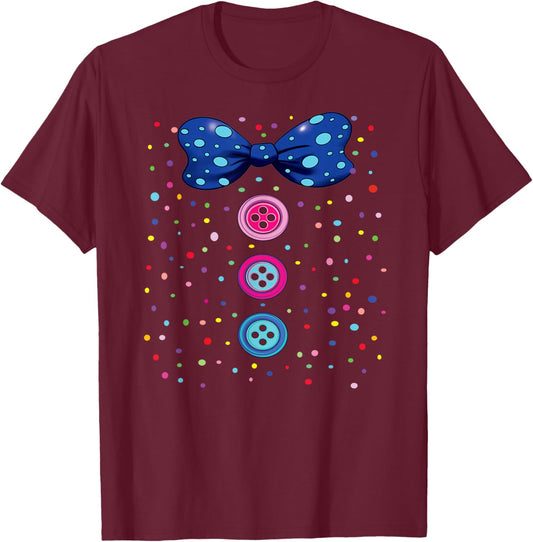 Funny Clown Costumes for Children Carnival Costume T-Shirt - T-Shirt | Maroon