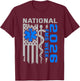 National EMS Week 2026 Emergency Medical Services T-Shirt - T-Shirt | Maroon