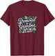 Promoted to Grandma 2026 Tropical Monstera Baby Announcement T-Shirt - T-Shirt | Maroon